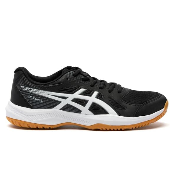 Tênis ASICS Upcourt 6 — Preto e Branco