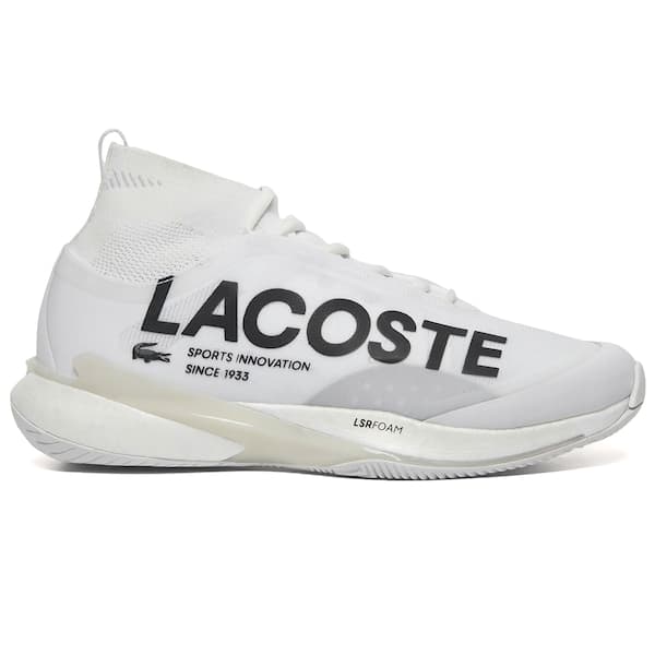 Lacoste AG LT25 Lite Sock (All Court) — Branco e Branco