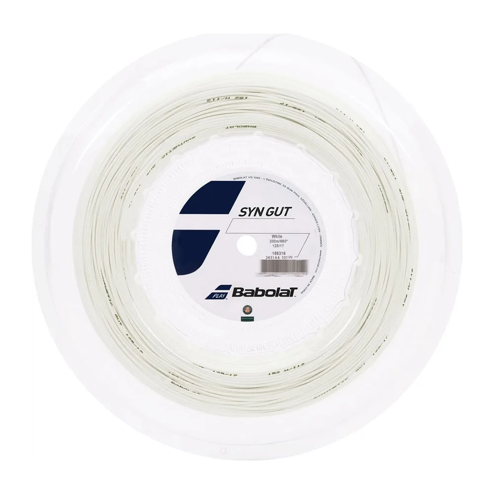 Corda de Tênis Babolat Syn Gut Translucida 1.25mm