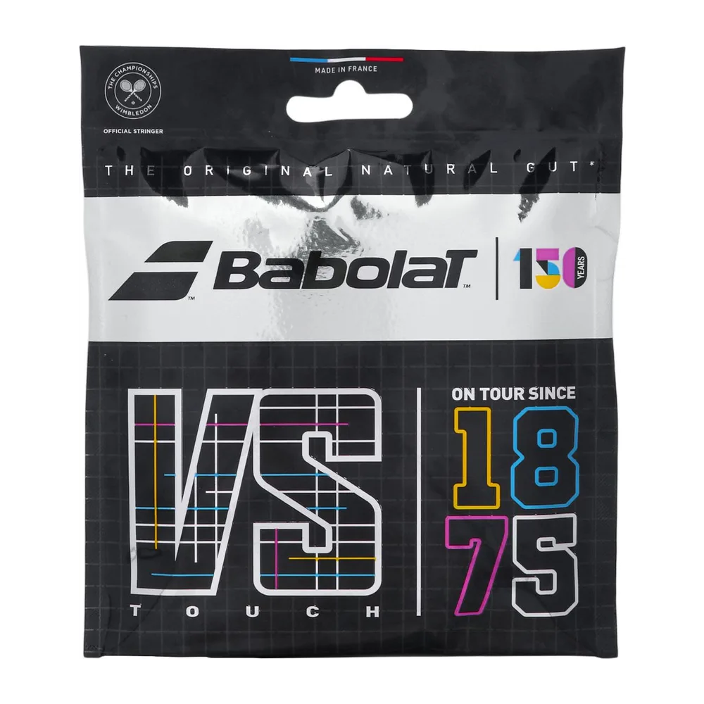 Corda de Tênis Babolat Touch Vs Gut 150 Anos 1.30mm