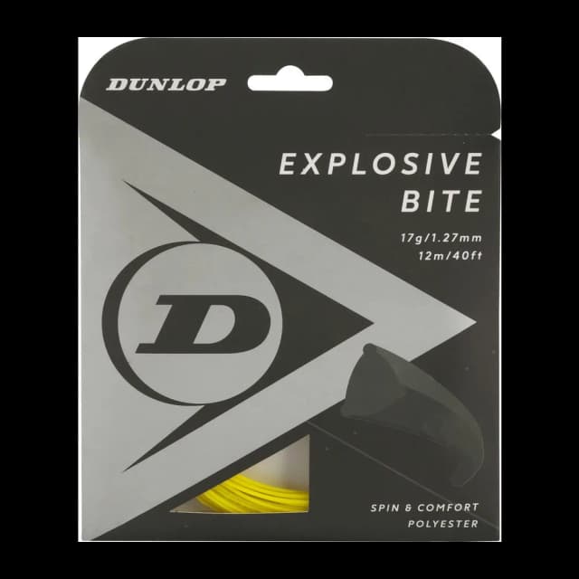 Corda de Tênis Dunlop Explosive Bite 17g 1.27mm