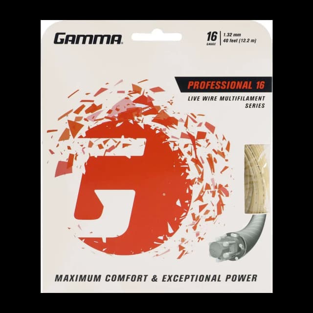 Corda de Tênis Gamma Live Wire Professional 1.32mm