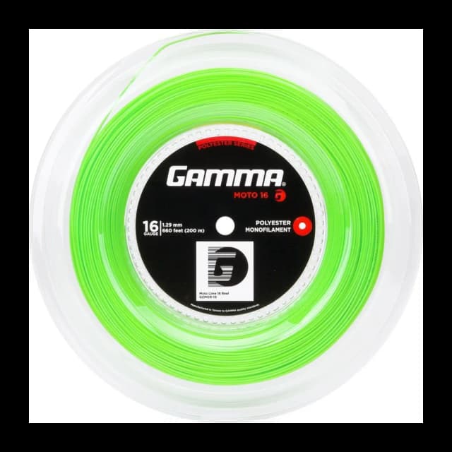 Corda de Tênis Gamma Moto 1.29mm