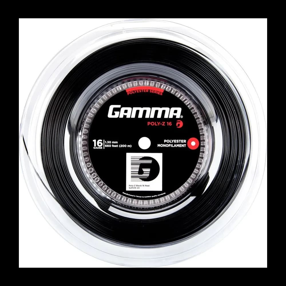 Corda de Tênis Gamma Poly Z 1.30mm