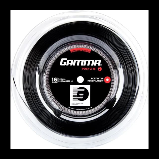 Corda de Tênis Gamma Poly Z 1.30mm