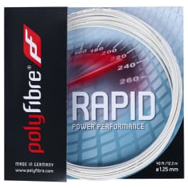 Corda de Tênis Polyfibre Rapid 1.25mm