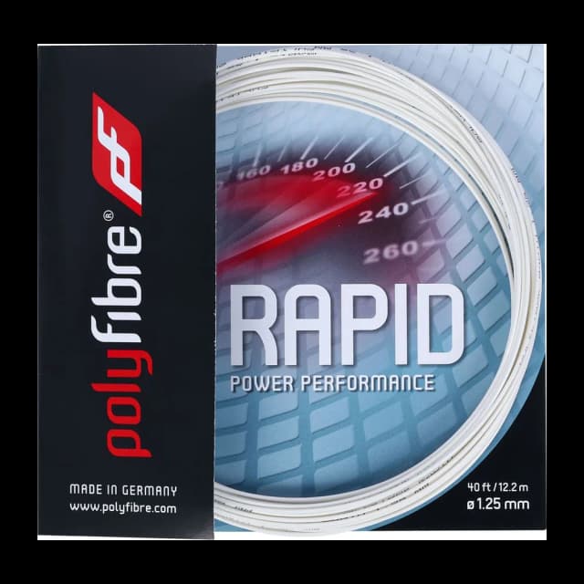 Corda de Tênis Polyfibre Rapid 1.25mm