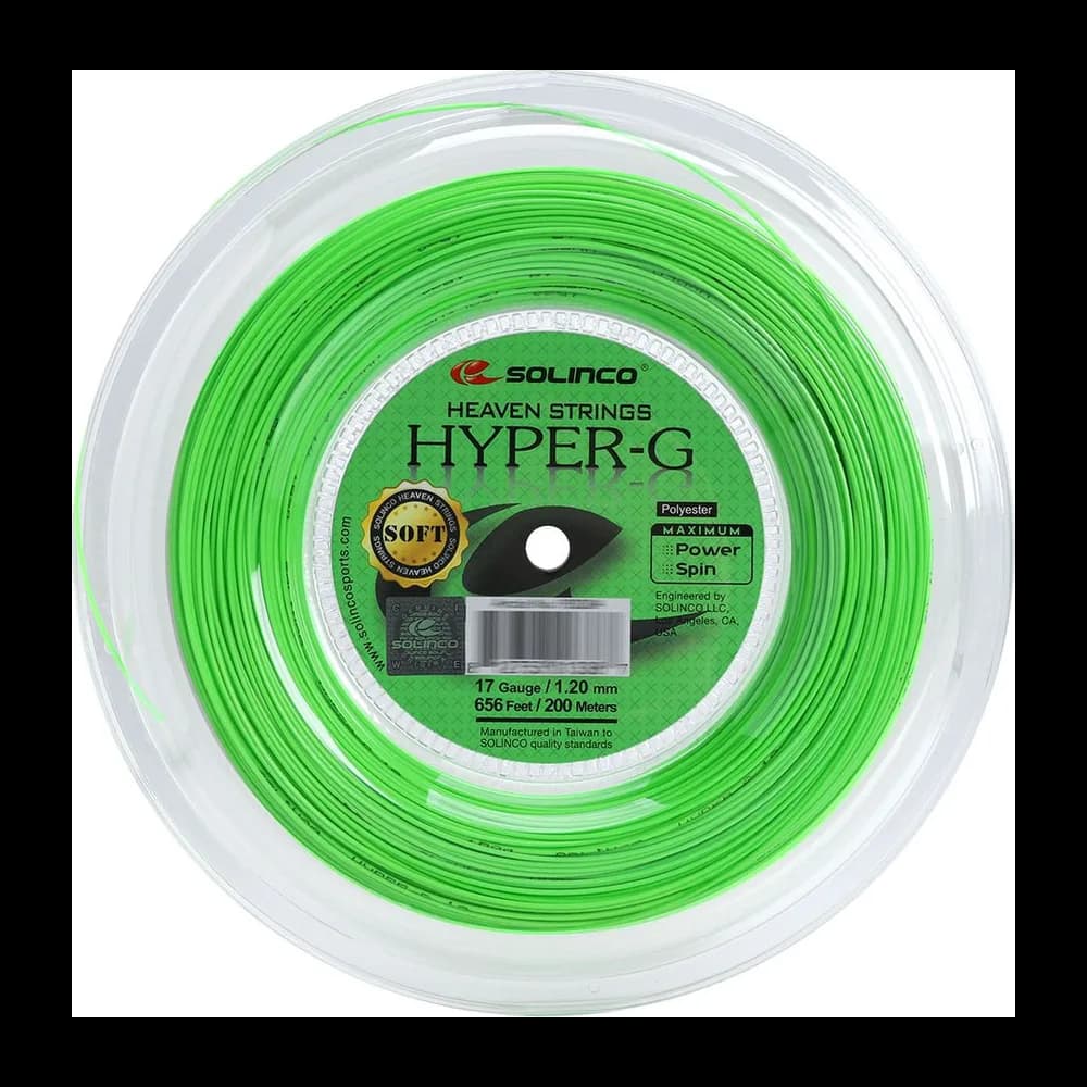 Corda de Tênis Solinco Hyper G Soft 1.20mm