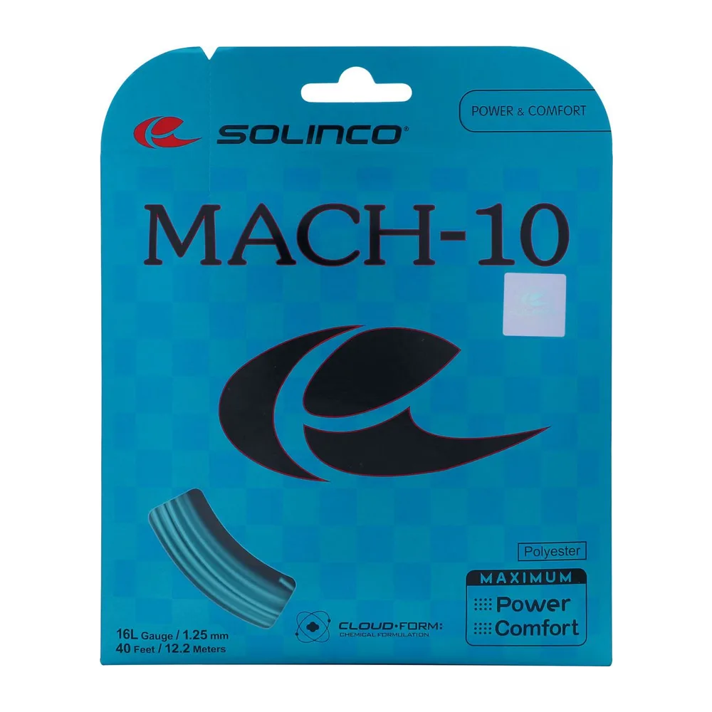 Corda de Tênis Solinco Mach 10 1.25mm
