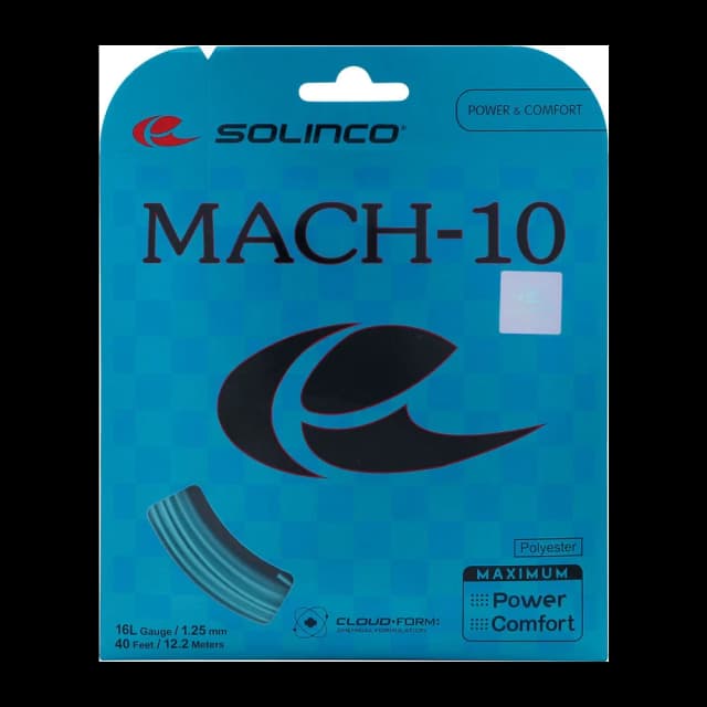 Corda de Tênis Solinco Mach 10 1.25mm