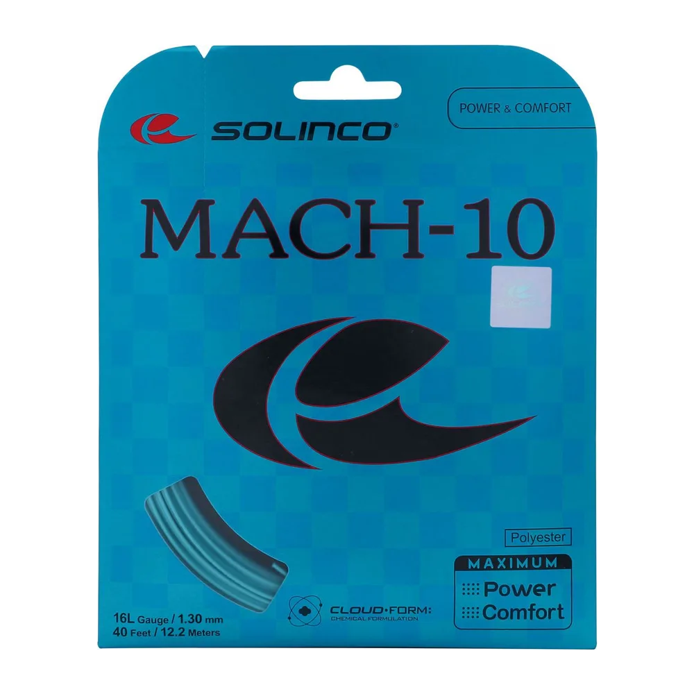 Corda de Tênis Solinco Mach 10 1.30mm