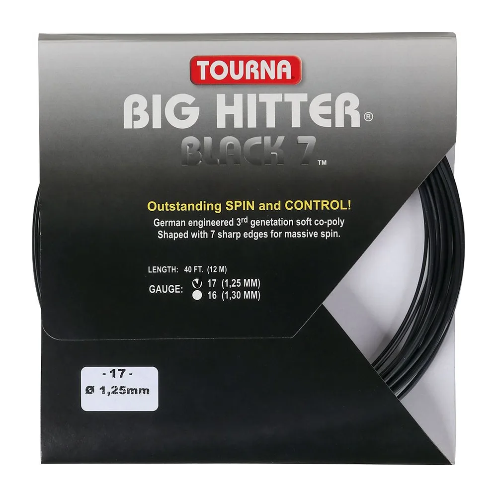 Corda de Tênis Tourna Big Hitter 7 1.25mm