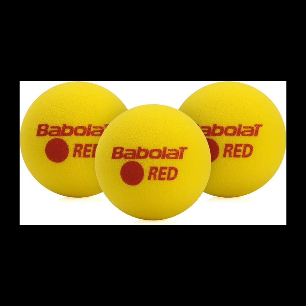 Bola de Tênis Babolat Red Foam Stage 3 Amarela
