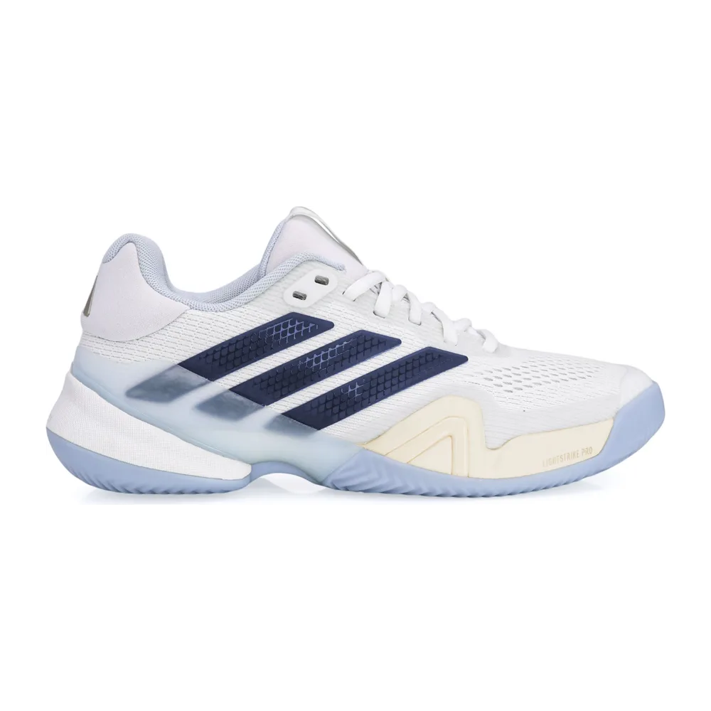 Adidas Barricade 14 - Clay Saibro Feminino — Branco e Azul