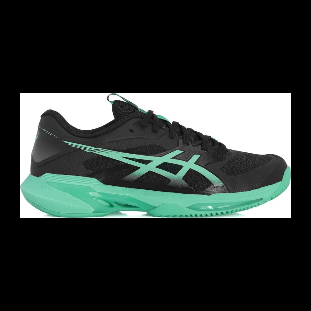 Asics Solution Speed FF 4 (Saibro) — Preto e Verde