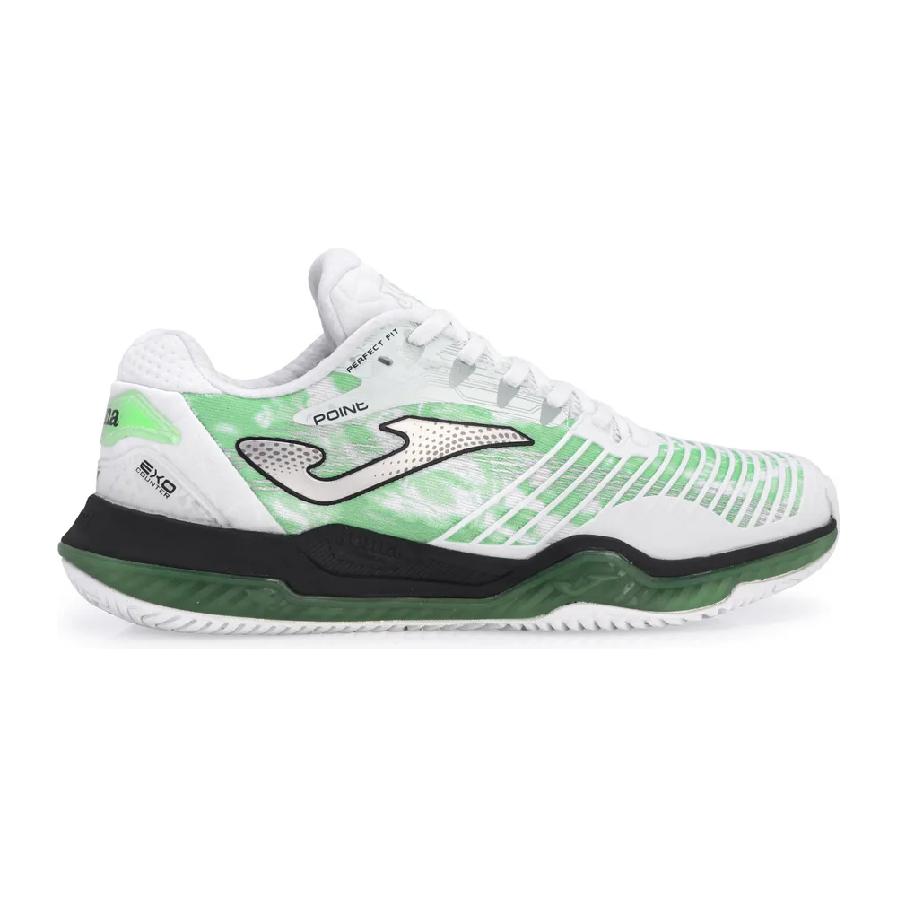 Joma Point - All Court Masculino — Branco e Verde