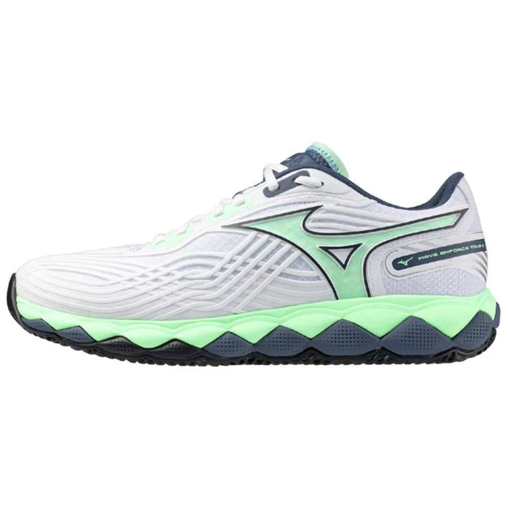 Mizuno Wave Enforce Tour 2 (Saibro) — Branco