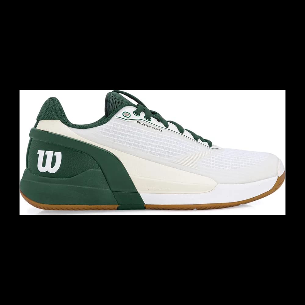Wilson Rush Pro 5 All Court Masculino — Branco e Verde