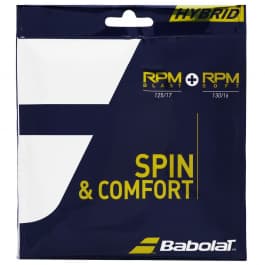 Corda de Tênis Babolat Hibrida RPM Blast X RPM Soft 1.25mm