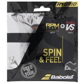 Corda de Tênis Babolat Hybrid RPM Blast Touch Vs 1.25mm