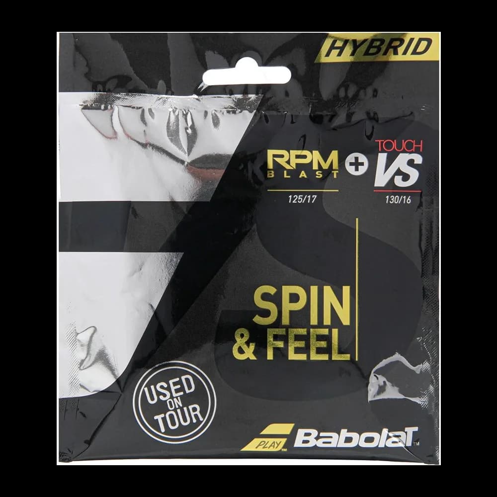 Corda de Tênis Babolat Hybrid RPM Blast Touch Vs 1.25mm
