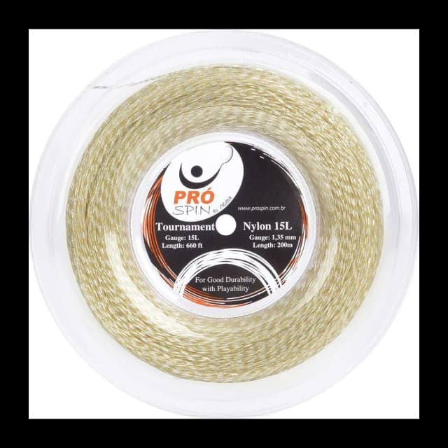 Corda de Tênis Pro Spin Tournament Nylon By Sigma Espiral