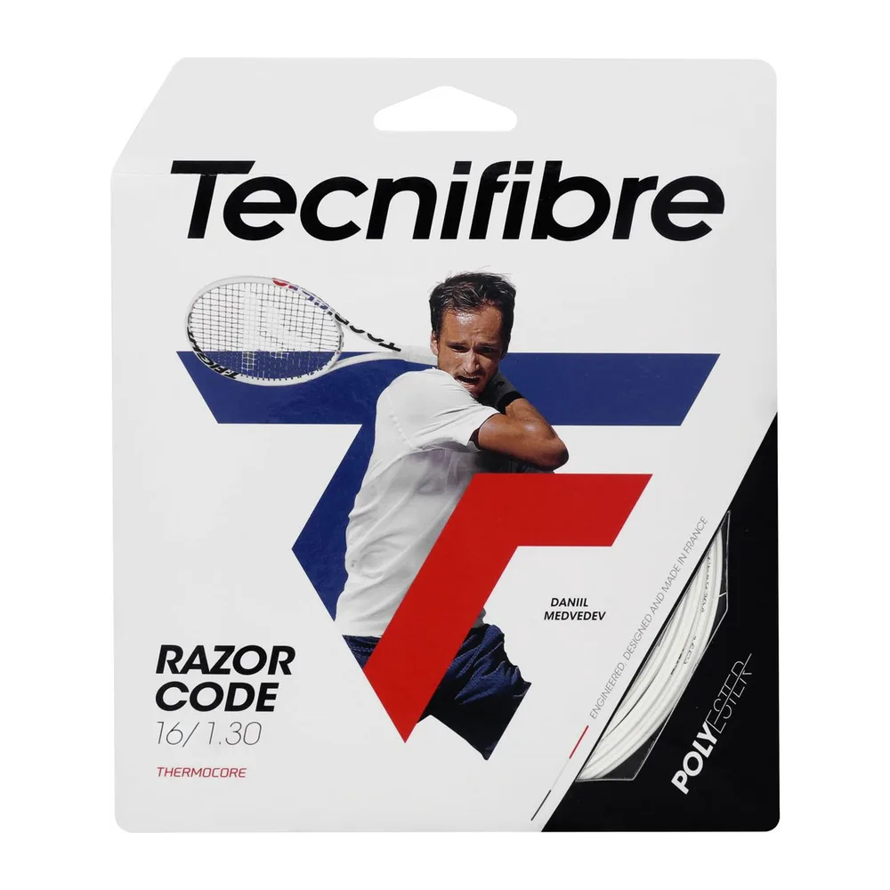 Corda de Tênis Tecnifibre Razor Code Thermocore 1.30mm