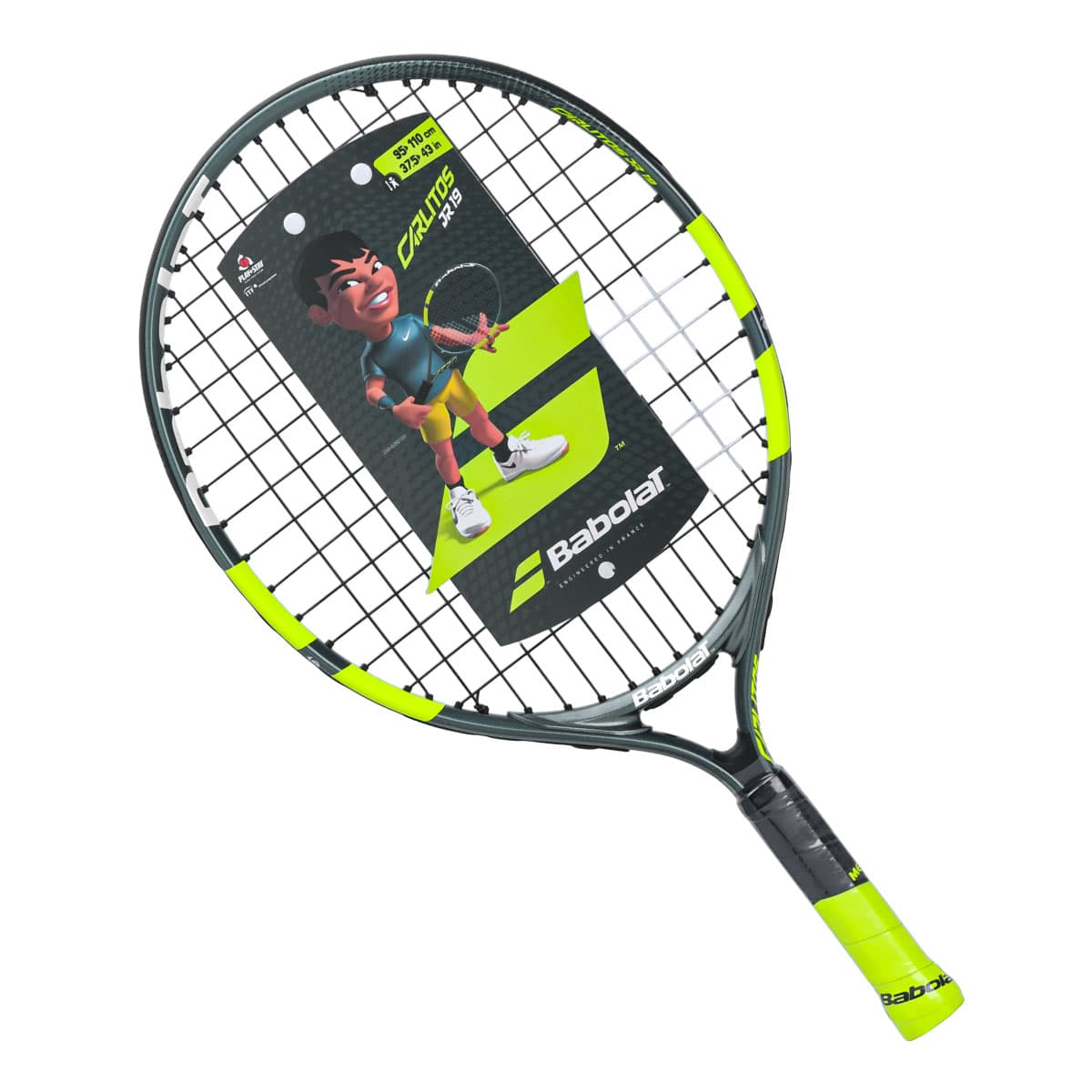 Raquete De Tênis Infantil Babolat Carlitos 19